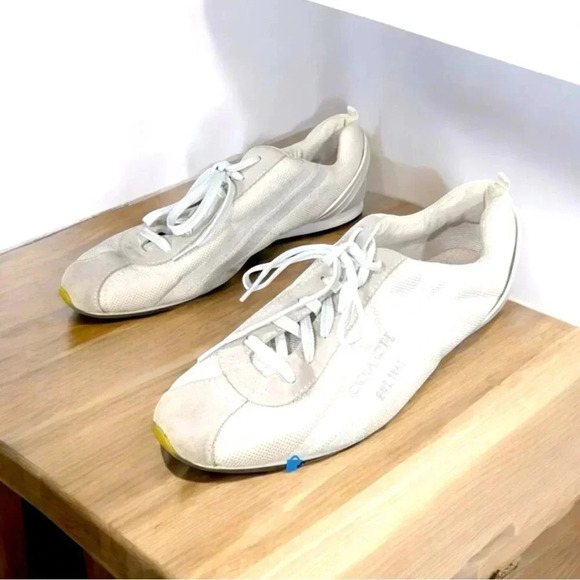 Coach Other - Coach Men’s “Myla “ white  sneakers.  Size 11
New without tags